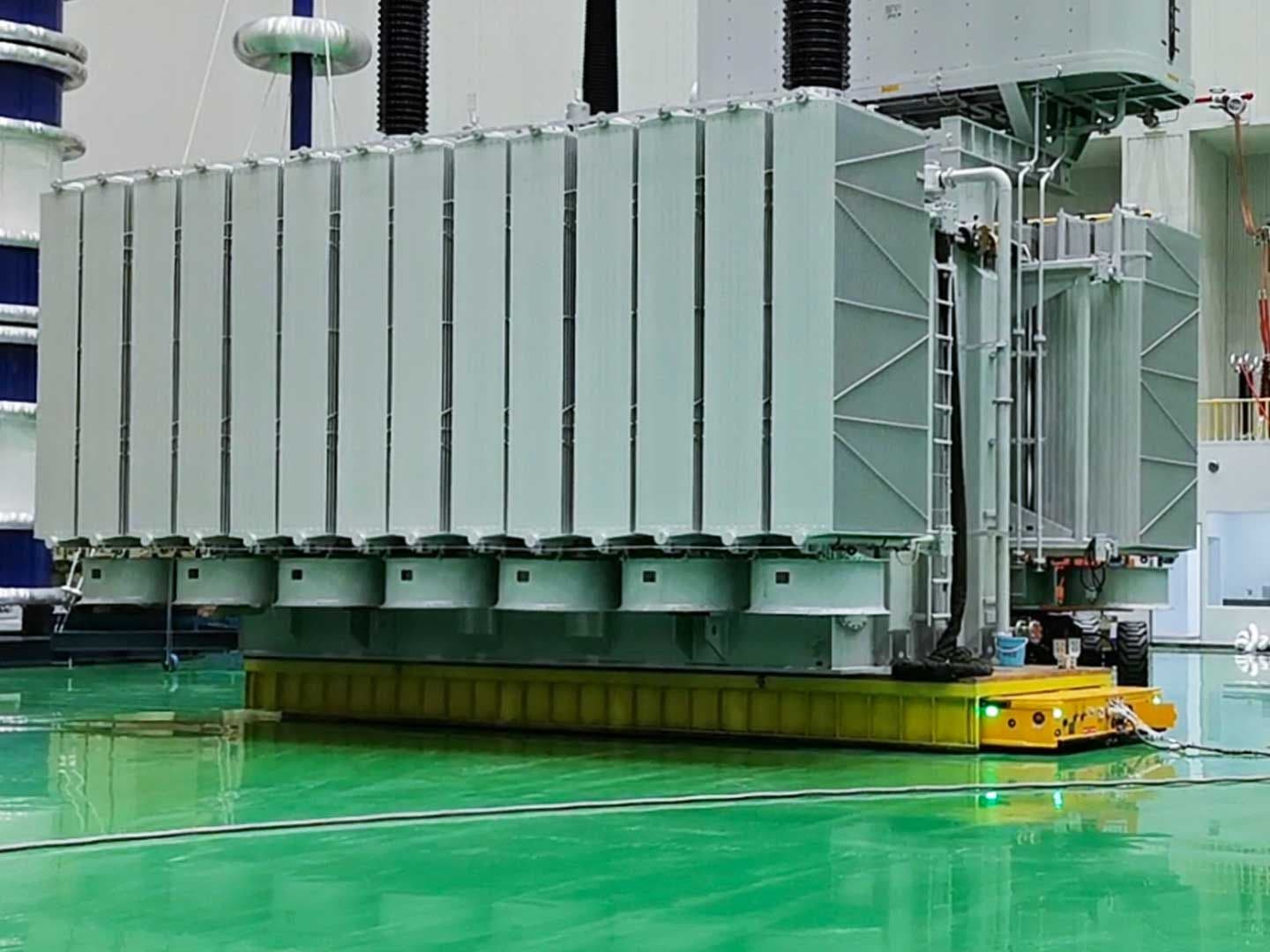 Application of 300-ton Heavy-Duty Transport Vehicle for Transformer Transfer-1
