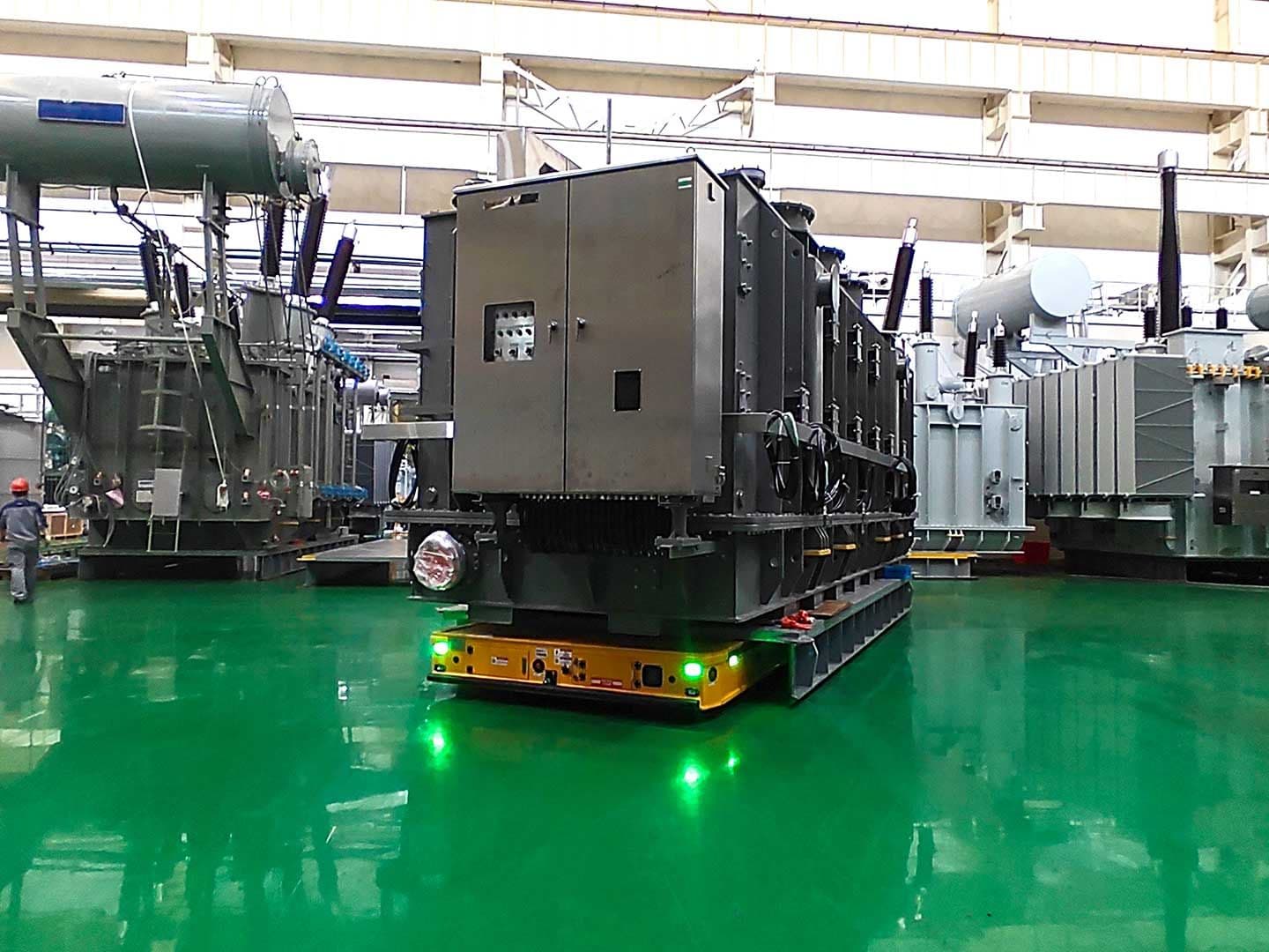 Application of 300t Heavy-Duty Transport Vehicle for Transformer Transfer-1