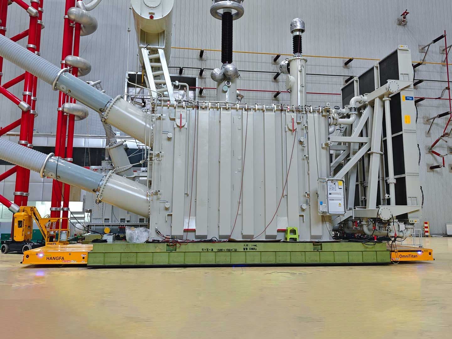 300t Dual-Vehicle Synchronized Heavy-Duty Transport Vehicle for Transformer Transportation-2