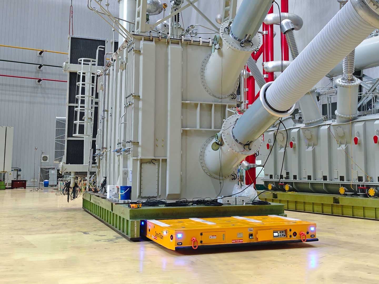 300t Dual-Vehicle Synchronized Heavy-Duty Transport Vehicle for Transformer Transportation-0