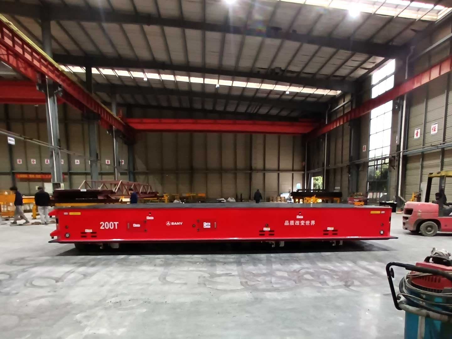 200t重载AGV应用于大部件转运-1