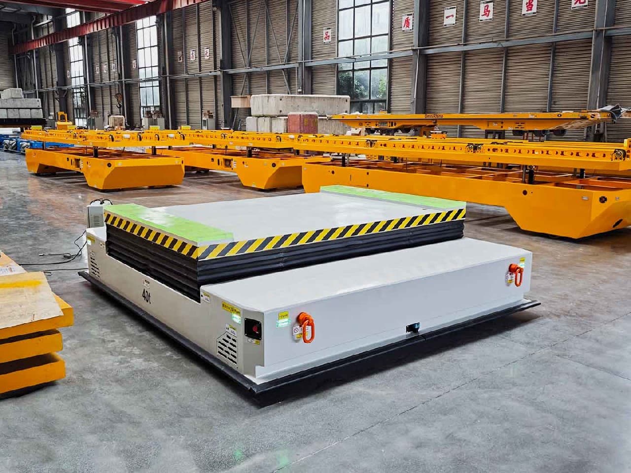 40tRGV应用于运输工件-1