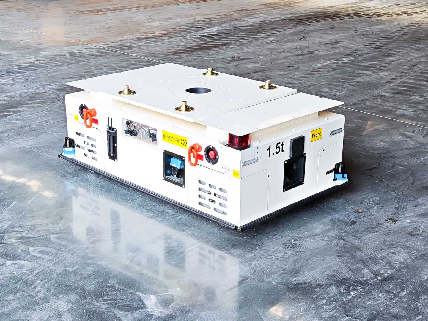 1.5t Omni-Directional AGV for Component Transportation-4