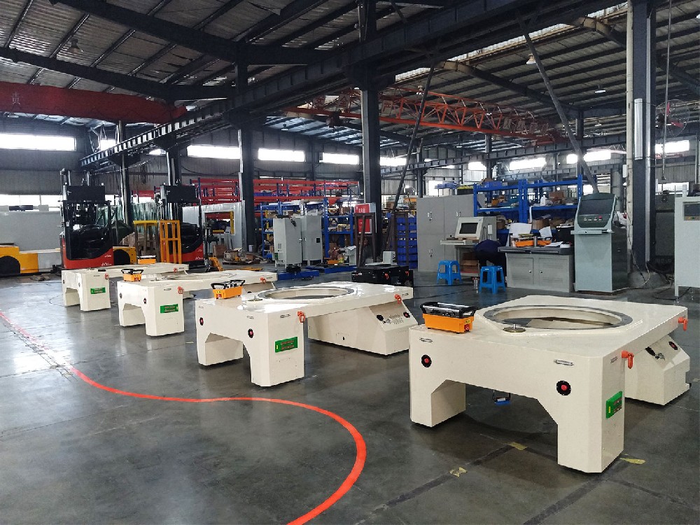 Application of 1.2t heavy-duty AGV for automatic transportation of products