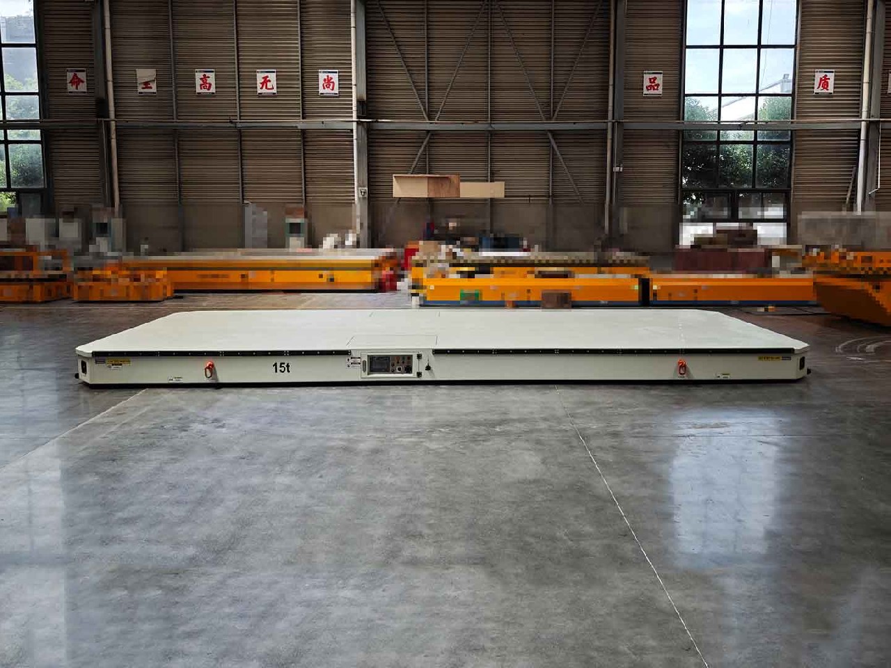 15tAGV应用于转运工件